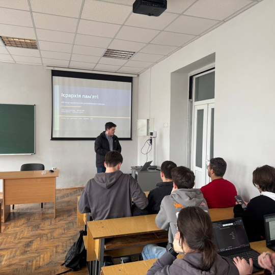 Гостьова лекція Senior Data Engineer для студентів КІ-25-1 та КН-25-1