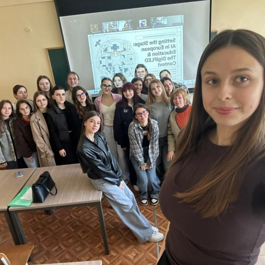 Міжнародний проєкт #DigFLEd: студенти-філологи ІФНТУНГ досліджують можливості ШІ в освіті