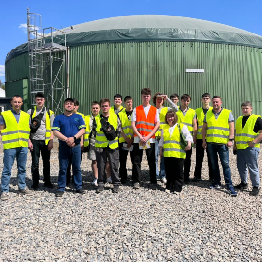 Досвід сталої енергетики: студенти відвідали біогазовий завод на Goodvalley Ukraine LLC