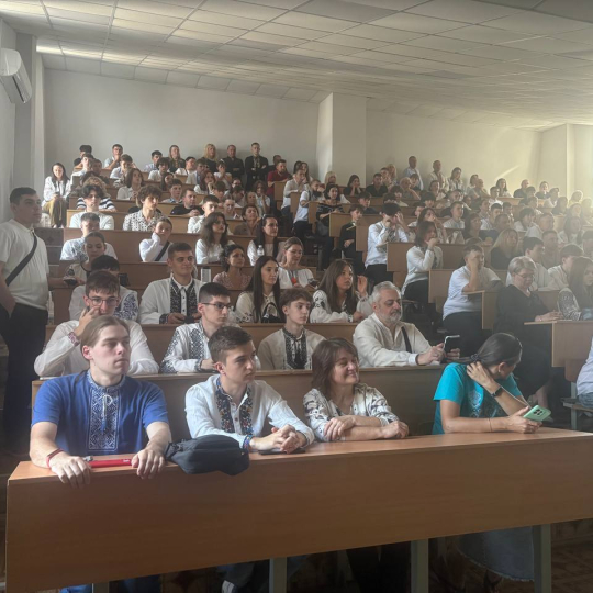 Вітаємо першокурсників кафедри комп'ютерних систем і мереж!