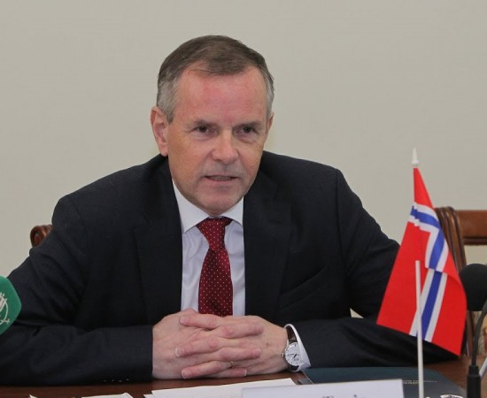 Посол Норвегії Уле Тер'є Хорпестад відвідає ІФНТУНГ