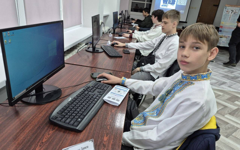 Стартувала Веб-майстерня: сьогодні запрошували школярів у світ Web-технологій