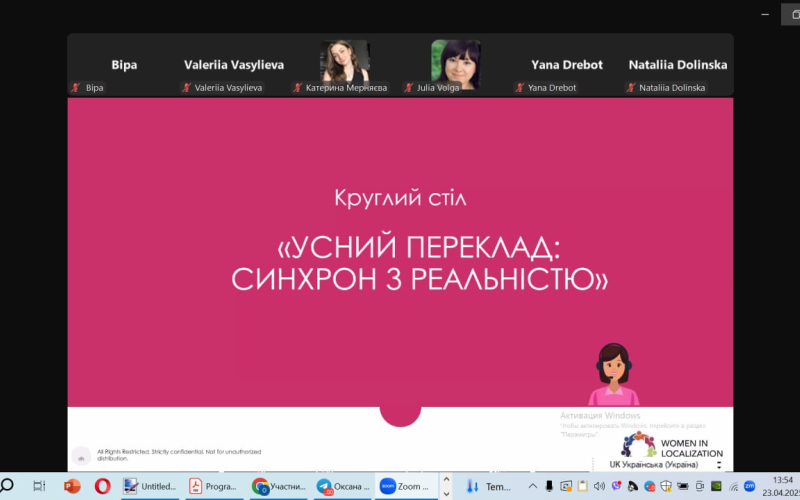 Цікава зустріч з Women in Localization