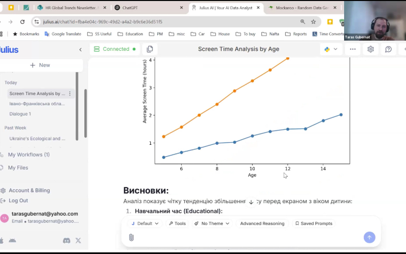 Тренінг «Застосування AI в освітньому процесі: практичні інсайти» – практичний вимір ІІ Міжнародної науково-практичної конференції «Сталий розвиток економіки, підприємств та суспільства»