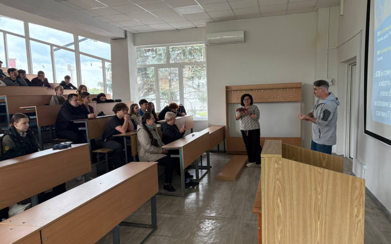 Профорієнтаційна зустріч з майбутніми ІТ-фахівцями