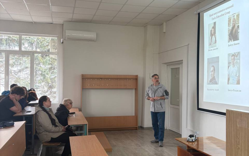 Профорієнтаційна зустріч з майбутніми ІТ-фахівцями