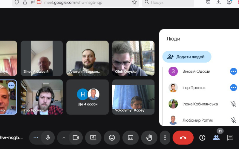 Круглий стіл зі здобувачами освіти другого та третього рівня та випускниками кафедри КМВ