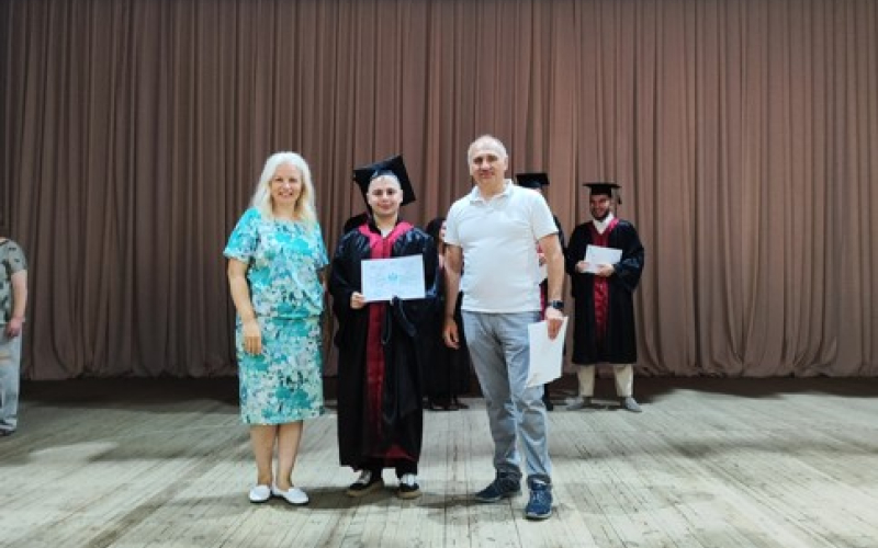 Відбулось вручення дипломів бакалавра