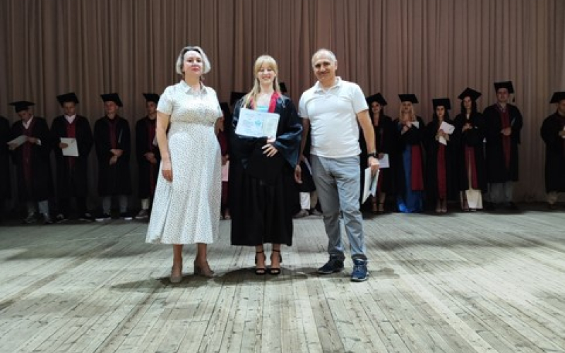 Відбулось вручення дипломів бакалавра