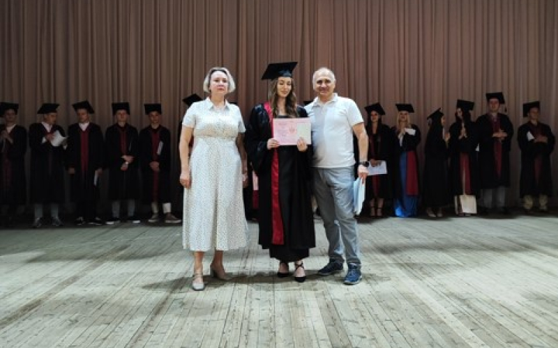 Відбулось вручення дипломів бакалавра