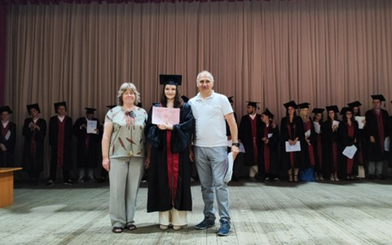 Відбулось вручення дипломів бакалавра