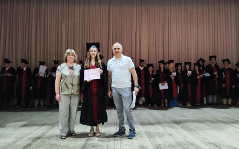 Відбулось вручення дипломів бакалавра