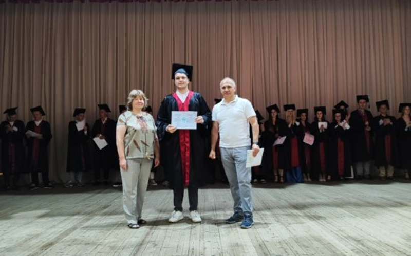 Відбулось вручення дипломів бакалавра