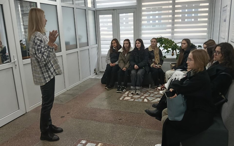 Знайомство з роботою ЦНАП: практичний досвід студентів-документознавців