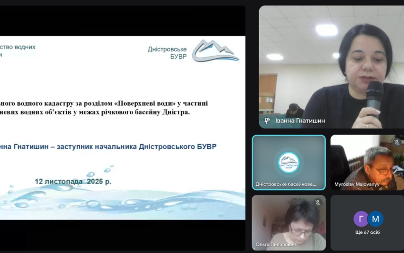 басейнова рада Дністра зібралась на позачерговому онлайн засіданні
