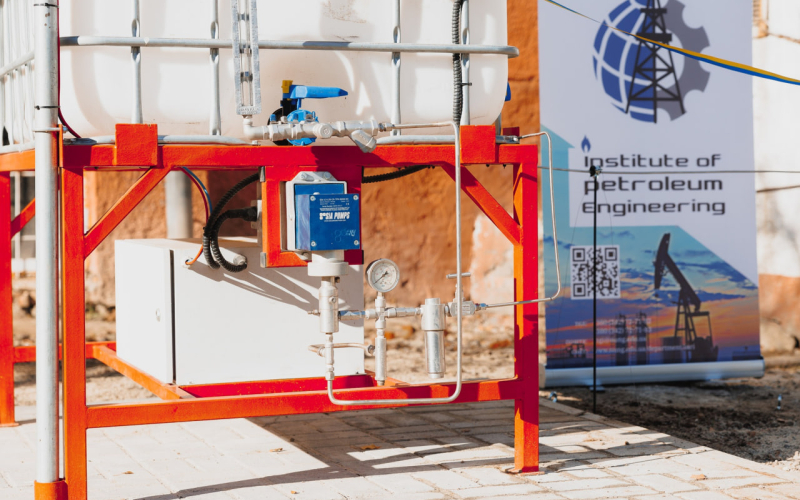 Комплексна установку для дозування рідких реагентів 