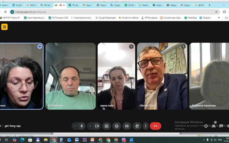 Третє Засідання Наглядової Ради проєкту HUSKROUA  «Відкриття наших спільних культурних коренів та їх оцифровування їх для майбутніх поколінь» 