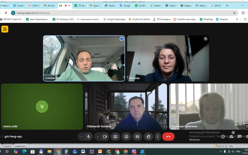 Третє Засідання Наглядової Ради проєкту HUSKROUA  «Відкриття наших спільних культурних коренів та їх оцифровування їх для майбутніх поколінь» 