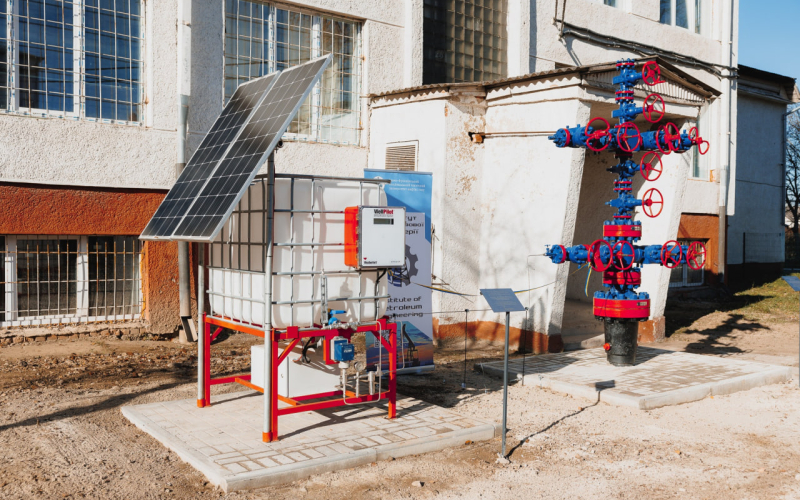 Комплексна установку для дозування рідких реагентів 