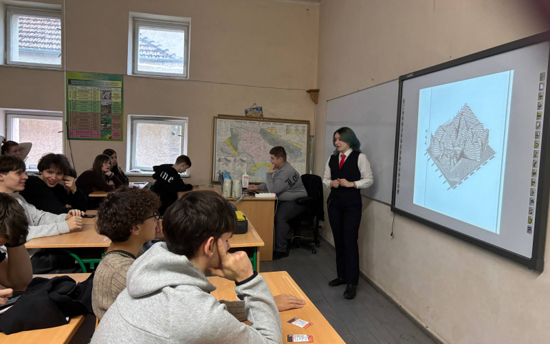 23 ліцеї відбувся профорієнтаційний захід за участю представників ІФНТУНГ