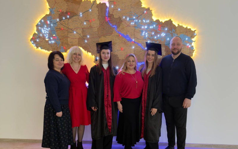 Урочисте вручення дипломів магістра