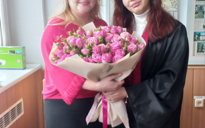 Урочисте вручення дипломів магістра