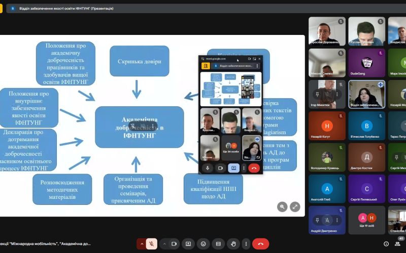 Відкрита лекція для студентів магістратури про сучасні вимоги до наукової діяльності та можливості професійного розвитку на міжнародному рівні