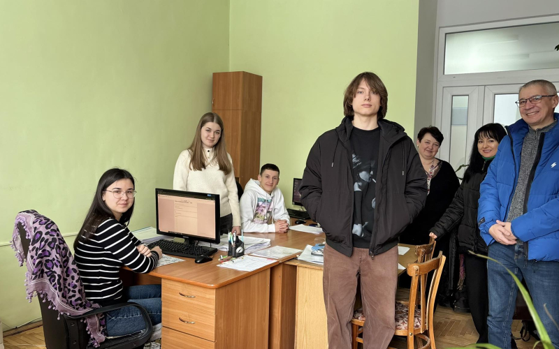 Перша індивідуальна екскурсія в рамках “Campus tour” 