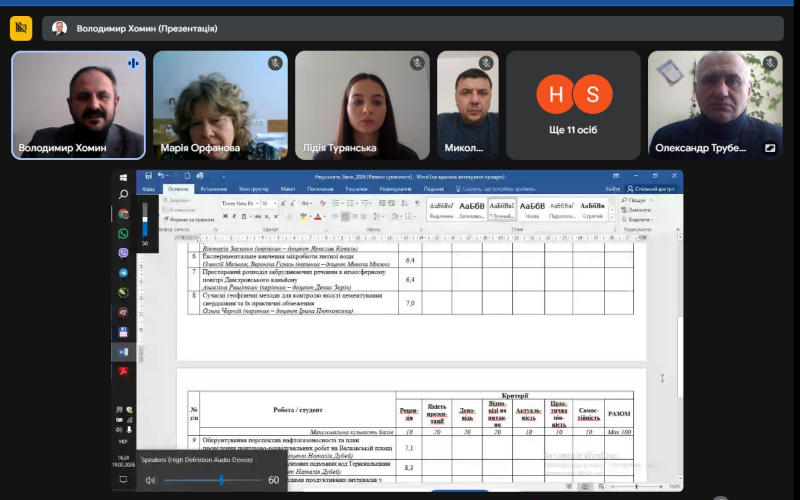 І тур Всеукраїнського конкурсу студентських наукових робіт з галузей знань і спеціальностей за напрямком “Природничі науки”