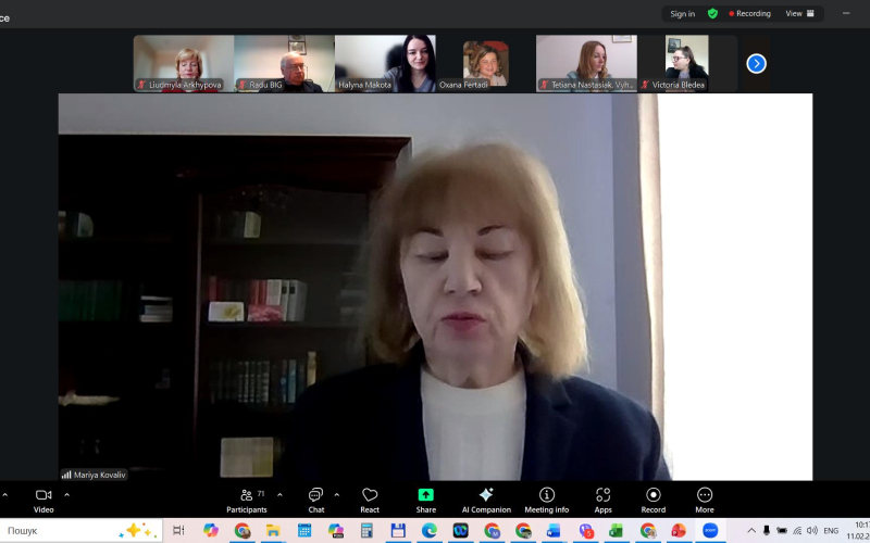 Міжнародний онлайн-семінар в рамках проекту «Карпатський культурний шлях»