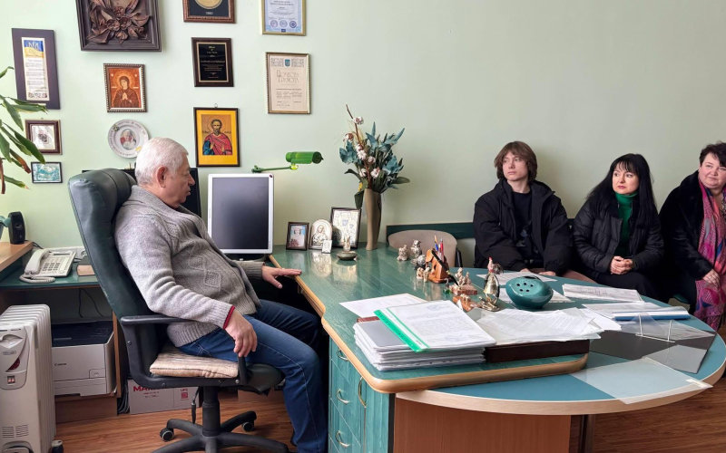 Перша індивідуальна екскурсія в рамках “Campus tour” 