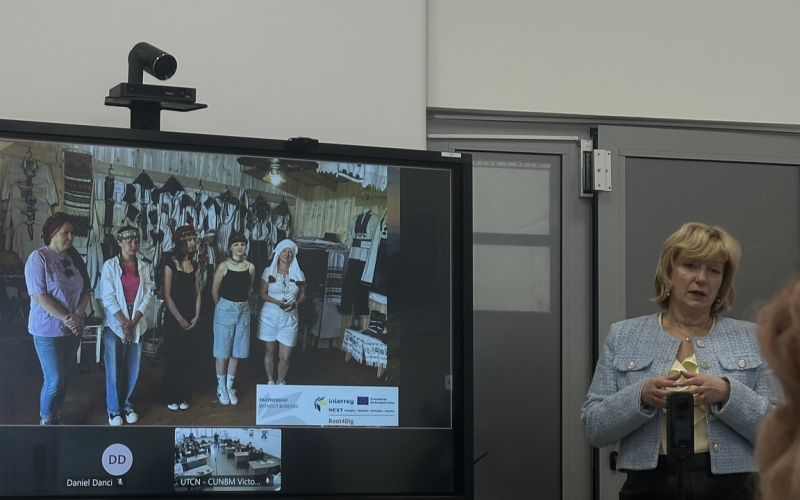 Міжнародна академічна співпраця: студентки кафедри філології та перекладу на конференції проєкту Root4Dig