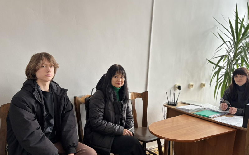 Перша індивідуальна екскурсія в рамках “Campus tour” 