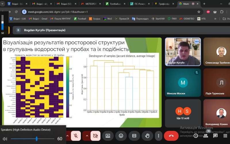 І тур Всеукраїнського конкурсу студентських наукових робіт з галузей знань і спеціальностей за напрямком “Природничі науки”
