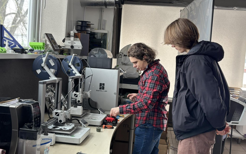 Перша індивідуальна екскурсія в рамках “Campus tour” 