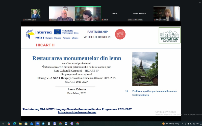 Завершився другий міжнародний семінар в рамках проєкту «Покращення візуалізації спільної культурної спадщини через Карпатський культурний шлях».