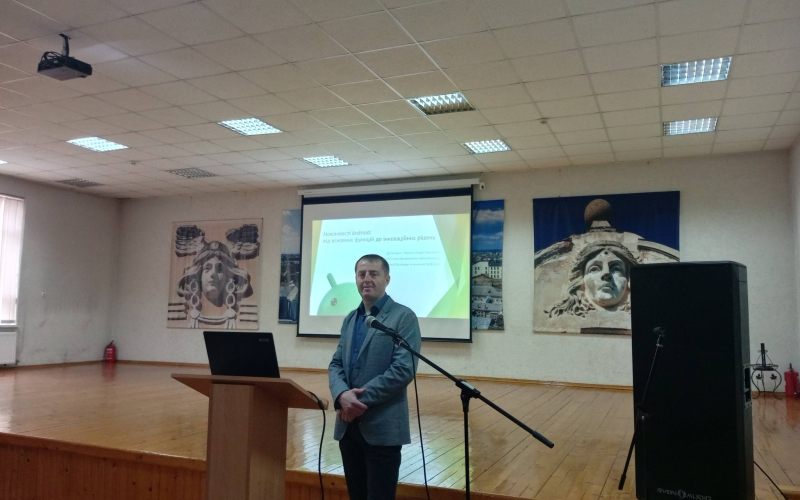 Профорієнтаційна робота кафедри ІПЗ для абітурієнтів ліцею №11 м. Івано-Франківська