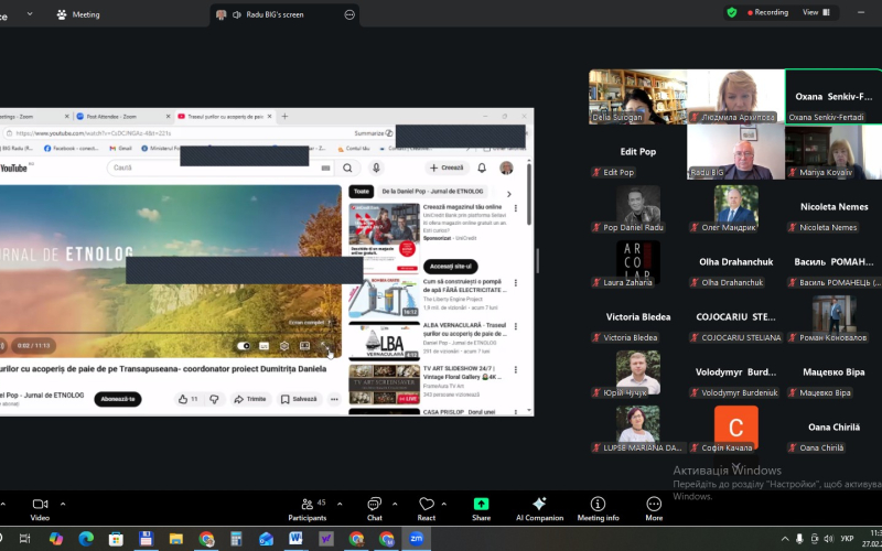 Завершився другий міжнародний семінар в рамках проєкту «Покращення візуалізації спільної культурної спадщини через Карпатський культурний шлях».