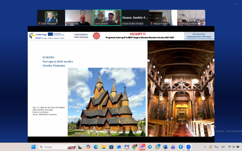 Другий день міжнародного семінару в рамках проєкту «Покращення візуалізації спільної культурної спадщини через Карпатський культурний шлях»