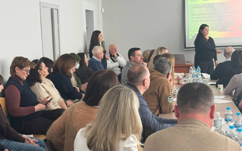НАУКОВО-ПЕДАГОГІЧНІ ПРАЦІВНИКИ КАФЕДРИ ПІМ ДОЛУЧИЛИСЯ ДО ОБГОВОРЕННЯ  ДОРОЖНЬОЇ КАРТИ ПРАЦЕВЛАШТУВАННЯ ВРАЗЛИВИХ ГРУП НАСЕЛЕННЯ