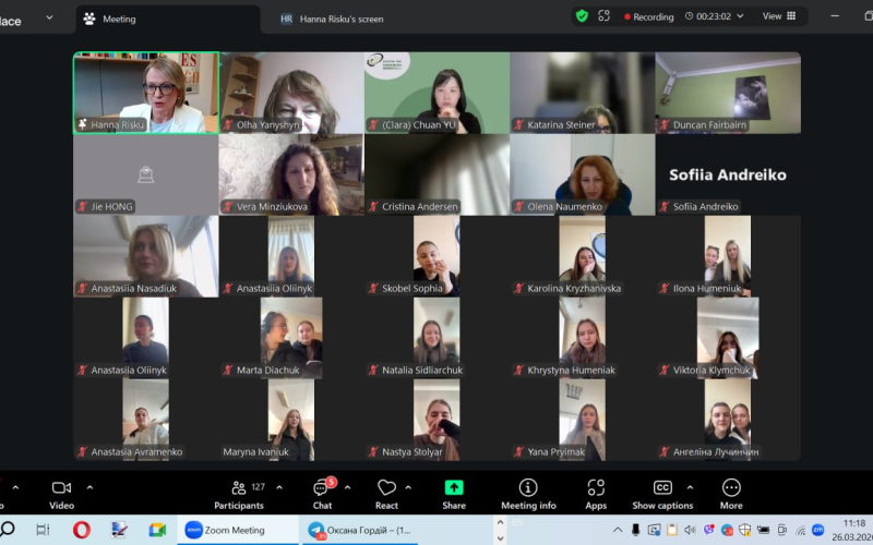 Світові тренди перекладознавства в аудиторіях ІФНТУНГ: досвід професорки Ганни Ріску