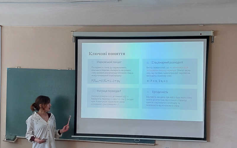 доповідь на конференції