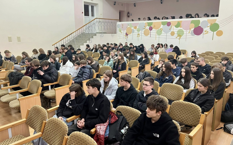 Профорієнтаційна зустріч у Калуському науковому ліцеї ім. Дмитра Бахматюка