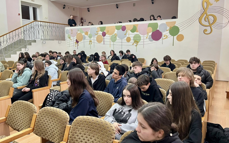 Профорієнтаційна зустріч у Калуському науковому ліцеї ім. Дмитра Бахматюка