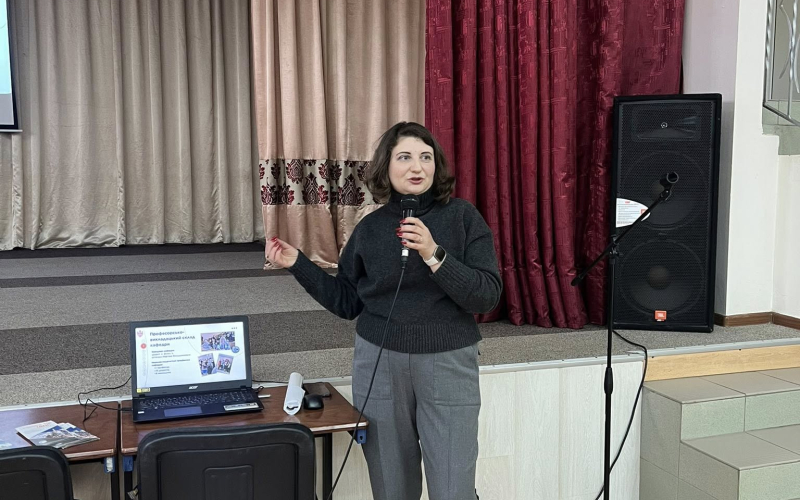 Профорієнтаційна зустріч у Калуському науковому ліцеї ім. Дмитра Бахматюка