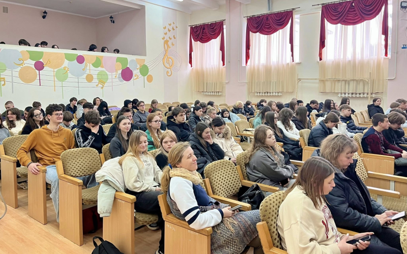 Профорієнтаційна зустріч у Калуському науковому ліцеї ім. Дмитра Бахматюка