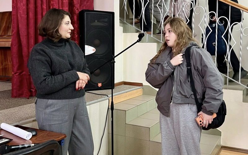 Профорієнтаційна зустріч у Калуському науковому ліцеї ім. Дмитра Бахматюка