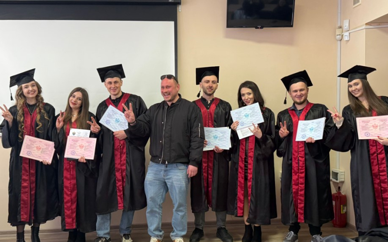 Вручення дипломів магістрам-екологам