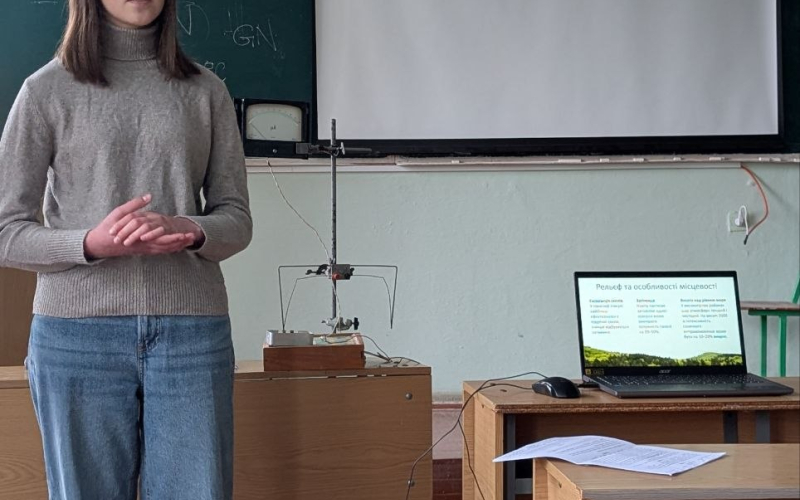 доповідь на конференції