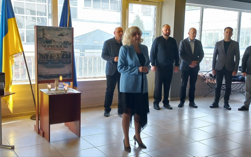 В ІФНТУНГ вшанували пам’ять жертв Чорнобильської катастрофи